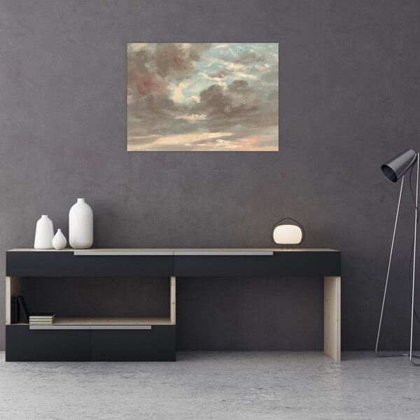 Slika - John Constable, Cloud Study Stormy Sunset, reprodukcije (70x50 cm)