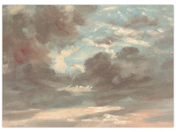 Slika - John Constable, Cloud Study Stormy Sunset, reprodukcije (70x50 cm)