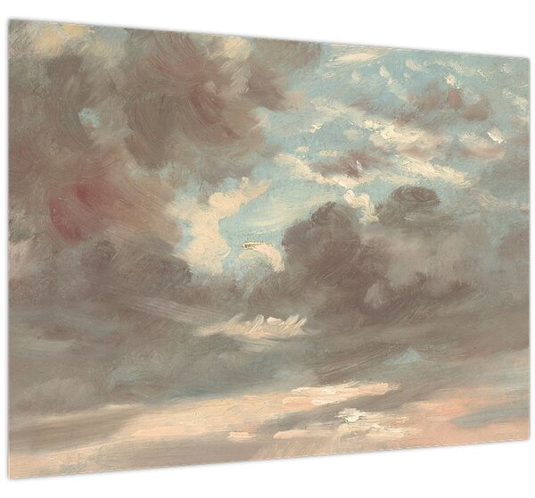 Slika - John Constable, Cloud Study Stormy Sunset, reprodukcije (70x50 cm)