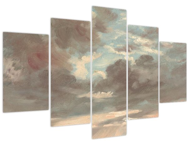 Slika - John Constable, Cloud Study Stormy Sunset, reprodukcije (150x105 cm)