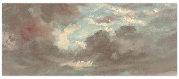 Slika - John Constable, Cloud Study Stormy Sunset, reprodukcije (120x50 cm)