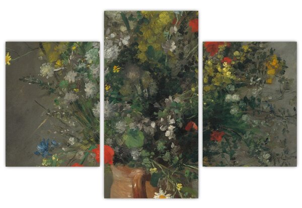 Slika - Auguste Renoir, Flowers in a Vase, reprodukcije (90x60 cm)
