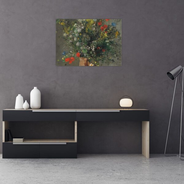 Slika - Auguste Renoir, Flowers in a Vase, reprodukcije (70x50 cm)