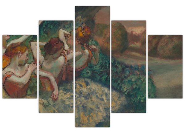 Slika - Edgar Degas, Four Dancers, reprodukcije (150x105 cm)