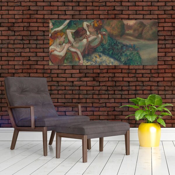 Slika - Edgar Degas, Four Dancers, reprodukcije (120x50 cm)