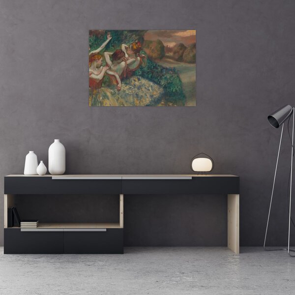 Slika - Edgar Degas, Four Dancers, reprodukcije (70x50 cm)