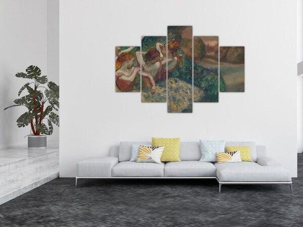 Slika - Edgar Degas, Four Dancers, reprodukcije (150x105 cm)