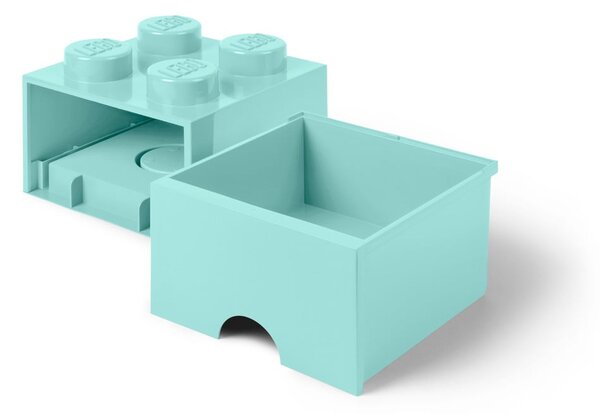 Svjetlo plava kutija za pohranu LEGO®