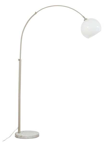 Podne Lampa Lindby, Alverton, Bijela, Dnevna soba, Metal, Moderan