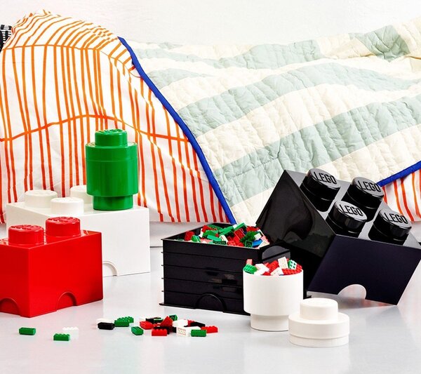 Bijela kutija za pohranu LEGO®