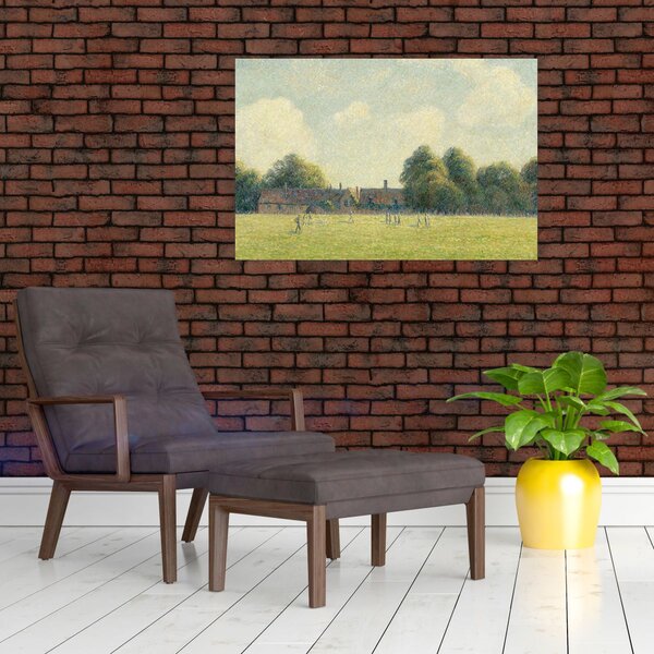 Slika - Camille Pissarro, Hampton Court Green, reprodukcije (90x60 cm)