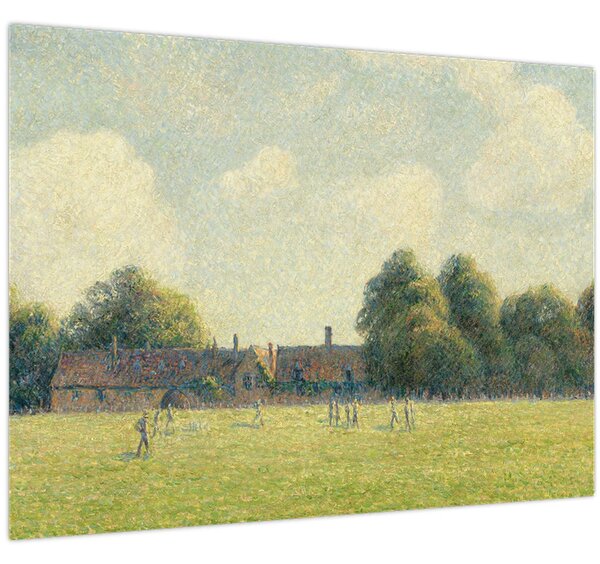 Slika - Camille Pissarro, Hampton Court Green, reprodukcije (70x50 cm)