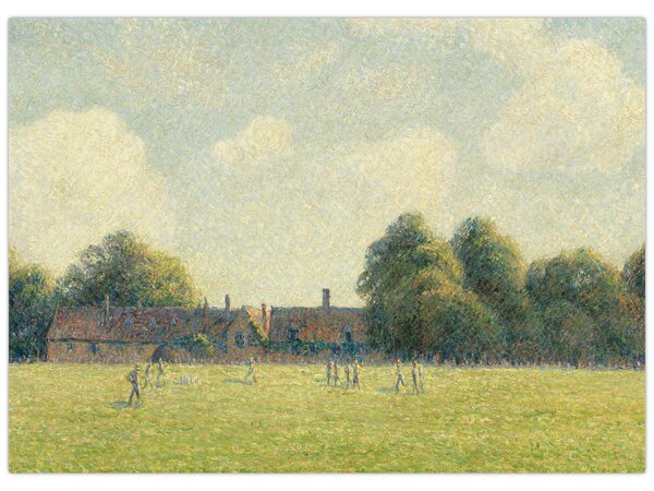 Slika - Camille Pissarro, Hampton Court Green, reprodukcije (70x50 cm)