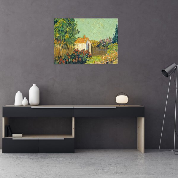 Slika - Imitator of Vincent van Gogh, Landscape, reprodukcije (70x50 cm)