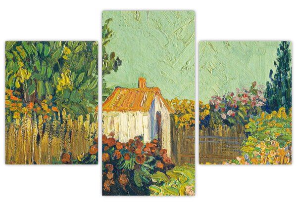 Slika - Imitator of Vincent van Gogh, Landscape, reprodukcije (90x60 cm)