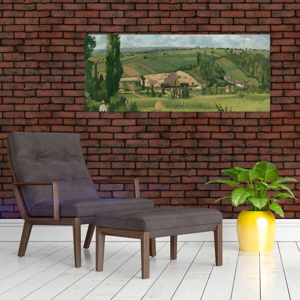 Slika - Camille Pissarro, Landscape at Les Pâtis, Pontoise, reprodukcije (120x50 cm)