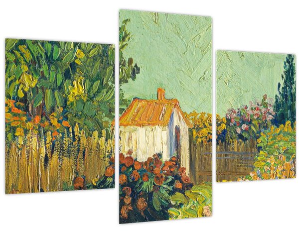 Slika - Imitator of Vincent van Gogh, Landscape, reprodukcije (90x60 cm)