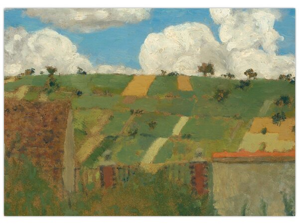 Slika - Edouard Vuillard, Landscape of the Ile de France, reprodukcije (70x50 cm)