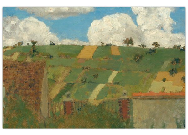 Slika - Edouard Vuillard, Landscape of the Ile de France, reprodukcije (90x60 cm)