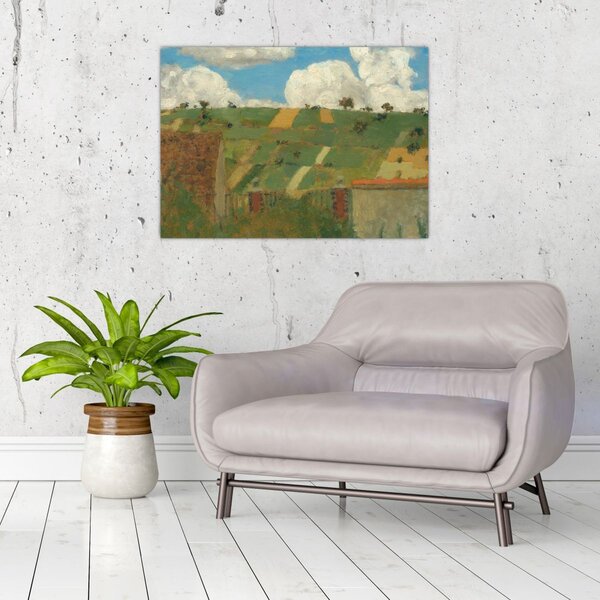 Slika - Edouard Vuillard, Landscape of the Ile de France, reprodukcije (70x50 cm)