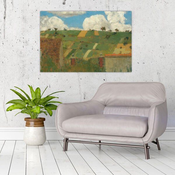 Slika - Edouard Vuillard, Landscape of the Ile de France, reprodukcije (90x60 cm)