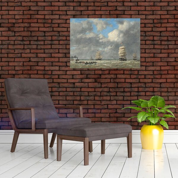 Slika - Eugène Boudin, Le Havre, reprodukcije (70x50 cm)