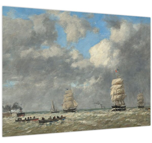 Slika - Eugène Boudin, Le Havre, reprodukcije (70x50 cm)