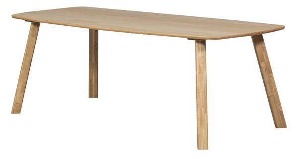 Blagovaonski stol od punog hrasta 100x180 cm Tablo – WOOOD
