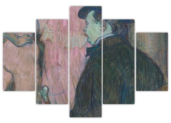 Slika - Henri de Toulouse-Lautrec, Maxime Dethomas, reprodukcije (150x105 cm)