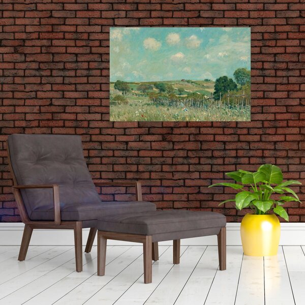 Slika - Alfred Sisley, Meadow, reprodukcije (90x60 cm)
