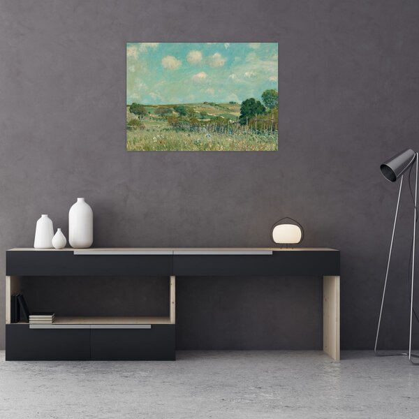 Slika - Alfred Sisley, Meadow, reprodukcije (70x50 cm)