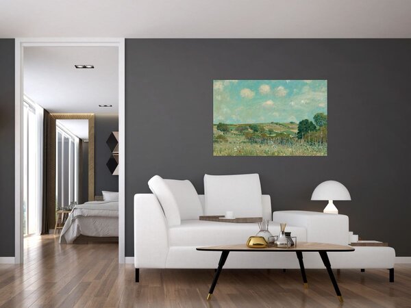 Slika - Alfred Sisley, Meadow, reprodukcije (90x60 cm)