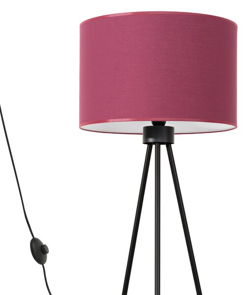 Podna lampa NEVIA tamno crvena