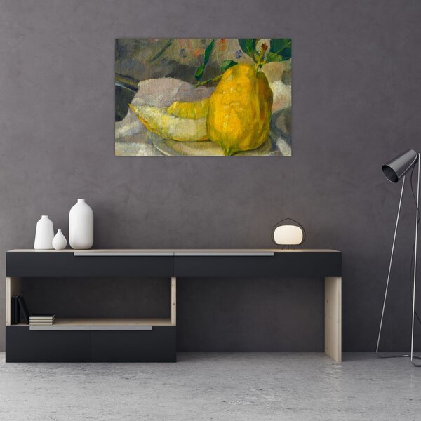 Slika - French 19th Century, Melon and Lemon, reprodukcije (90x60 cm)