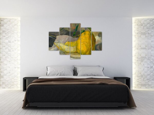 Slika - French 19th Century, Melon and Lemon, reprodukcije (150x105 cm)
