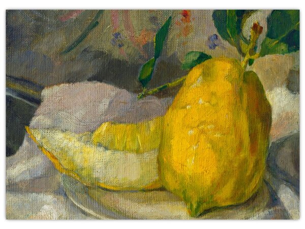 Slika - French 19th Century, Melon and Lemon, reprodukcije (70x50 cm)