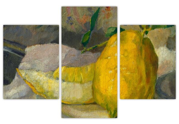 Slika - French 19th Century, Melon and Lemon, reprodukcije (90x60 cm)