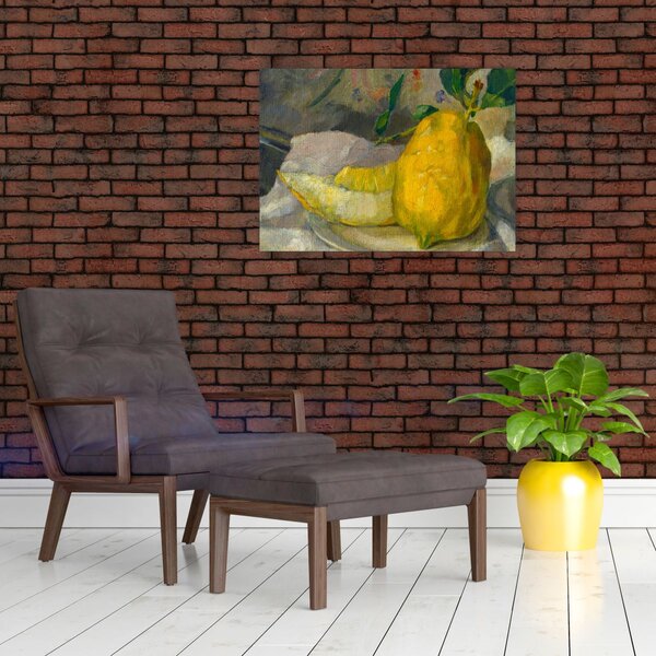 Slika - French 19th Century, Melon and Lemon, reprodukcije (70x50 cm)