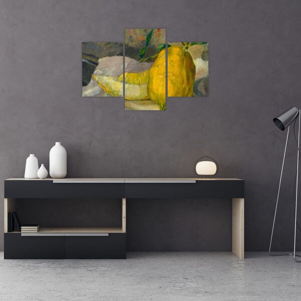Slika - French 19th Century, Melon and Lemon, reprodukcije (90x60 cm)
