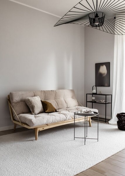 Kauč na rasklapanje Karup Design Folk Clear/Wheat Beige