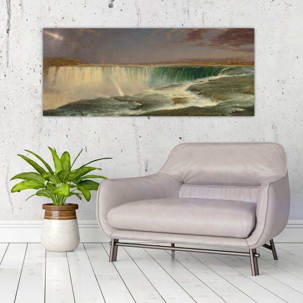 Slika - Frederic Edwin Church, Niagara, reprodukcije (120x50 cm)