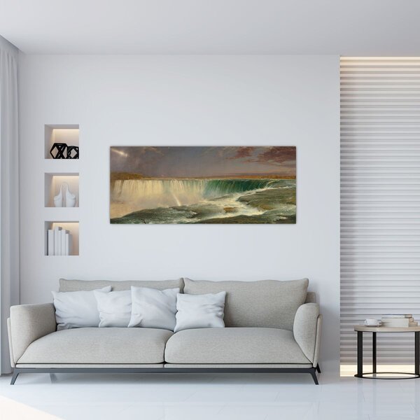 Slika - Frederic Edwin Church, Niagara, reprodukcije (120x50 cm)