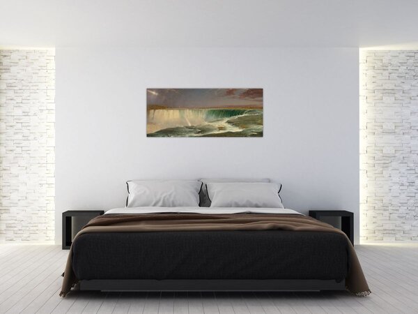 Slika - Frederic Edwin Church, Niagara, reprodukcije (120x50 cm)