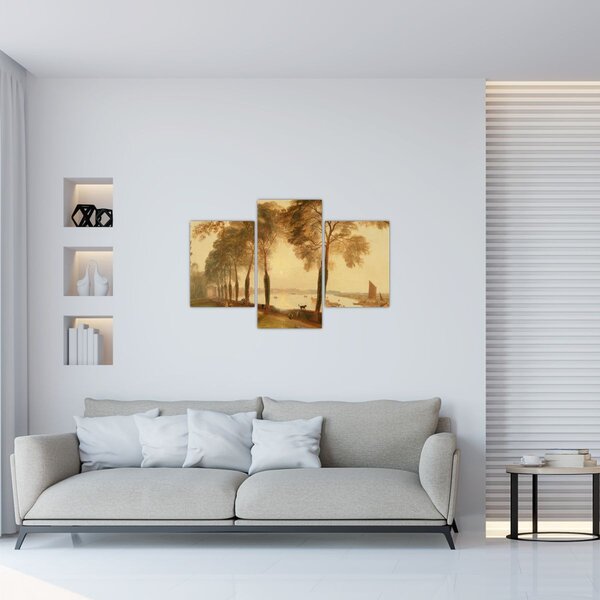 Slika - Joseph Mallord William Turner, Mortlake Terrace, reprodukcije (90x60 cm)