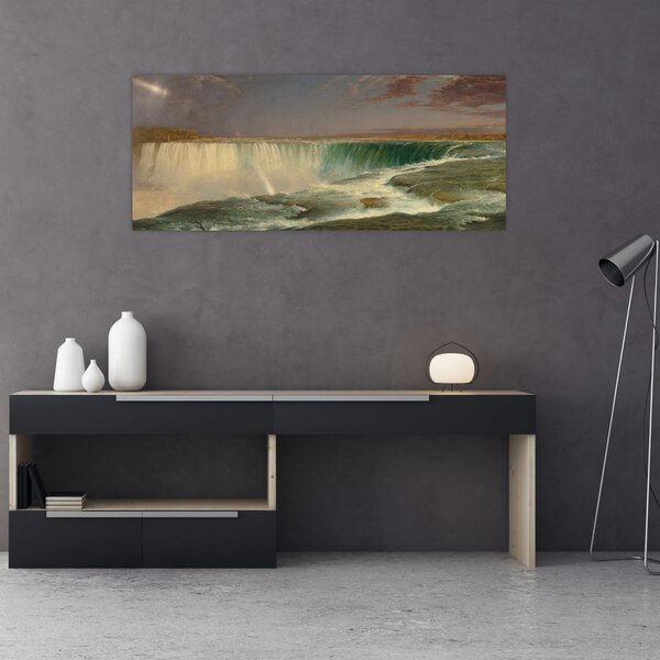 Slika - Frederic Edwin Church, Niagara, reprodukcije (120x50 cm)