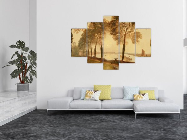 Slika - Joseph Mallord William Turner, Mortlake Terrace, reprodukcije (150x105 cm)