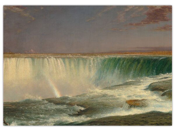 Slika - Frederic Edwin Church, Niagara, reprodukcije (70x50 cm)