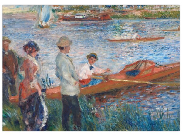 Slika - Auguste Renoir, Oarsmen at Chatou, reprodukcije (70x50 cm)
