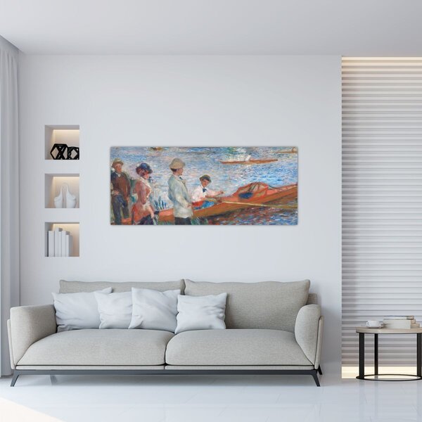 Slika - Auguste Renoir, Oarsmen at Chatou, reprodukcije (120x50 cm)