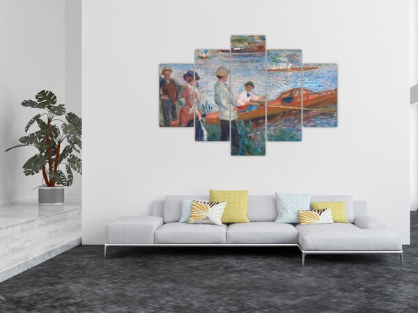 Slika - Auguste Renoir, Oarsmen at Chatou, reprodukcije (150x105 cm)